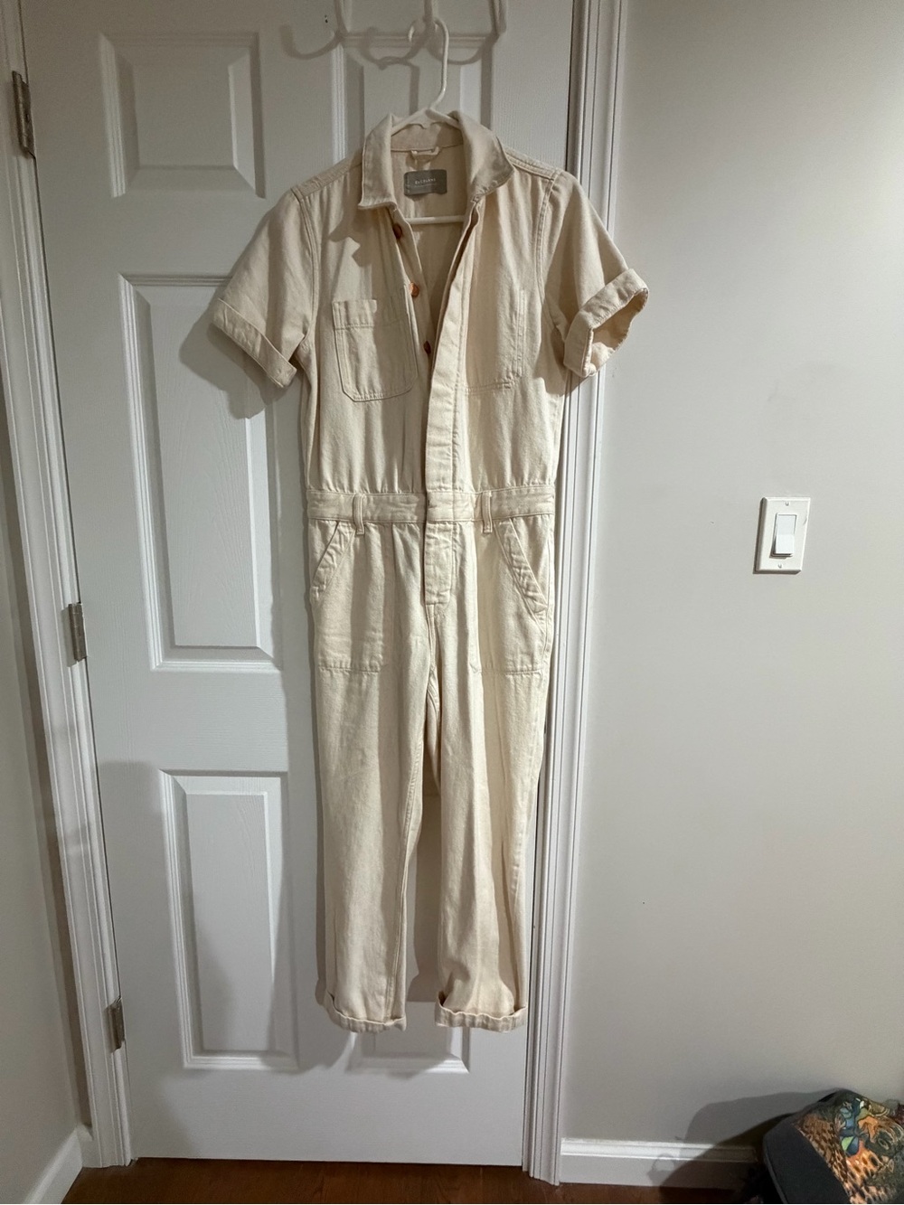 Everlane short sleeve denim coverall